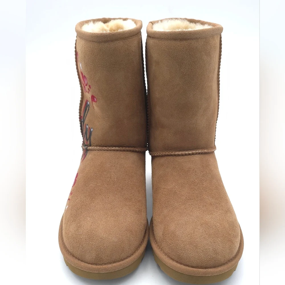 UGG woman’s Classic Short II Boot Custom Chestnut